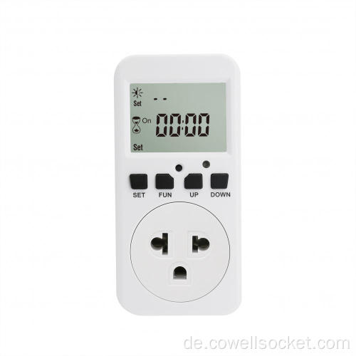 Fotosensor Countdown -Timer mit dem Stecker